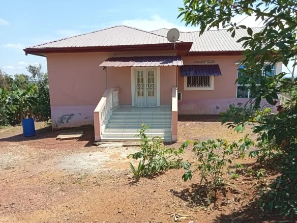 VILLA EN VENTE A NSIMALEN-YAOUNDE 400m² du goudron