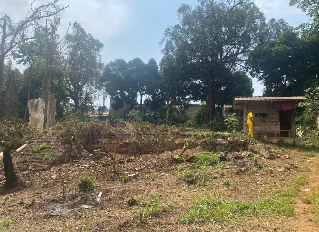 TERRAIN DE 5 547 m² À VENDRE – POSTE CENTRALE(YAOUNDE )